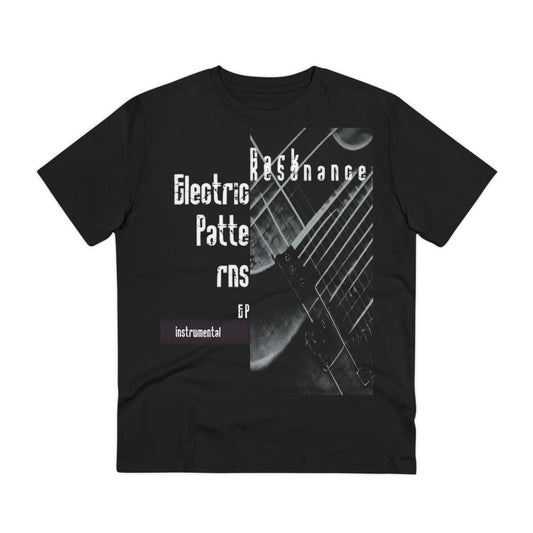 Dark Resonance Band Merch T-shirt - Electric Patterns- Organic Creator - Unisex