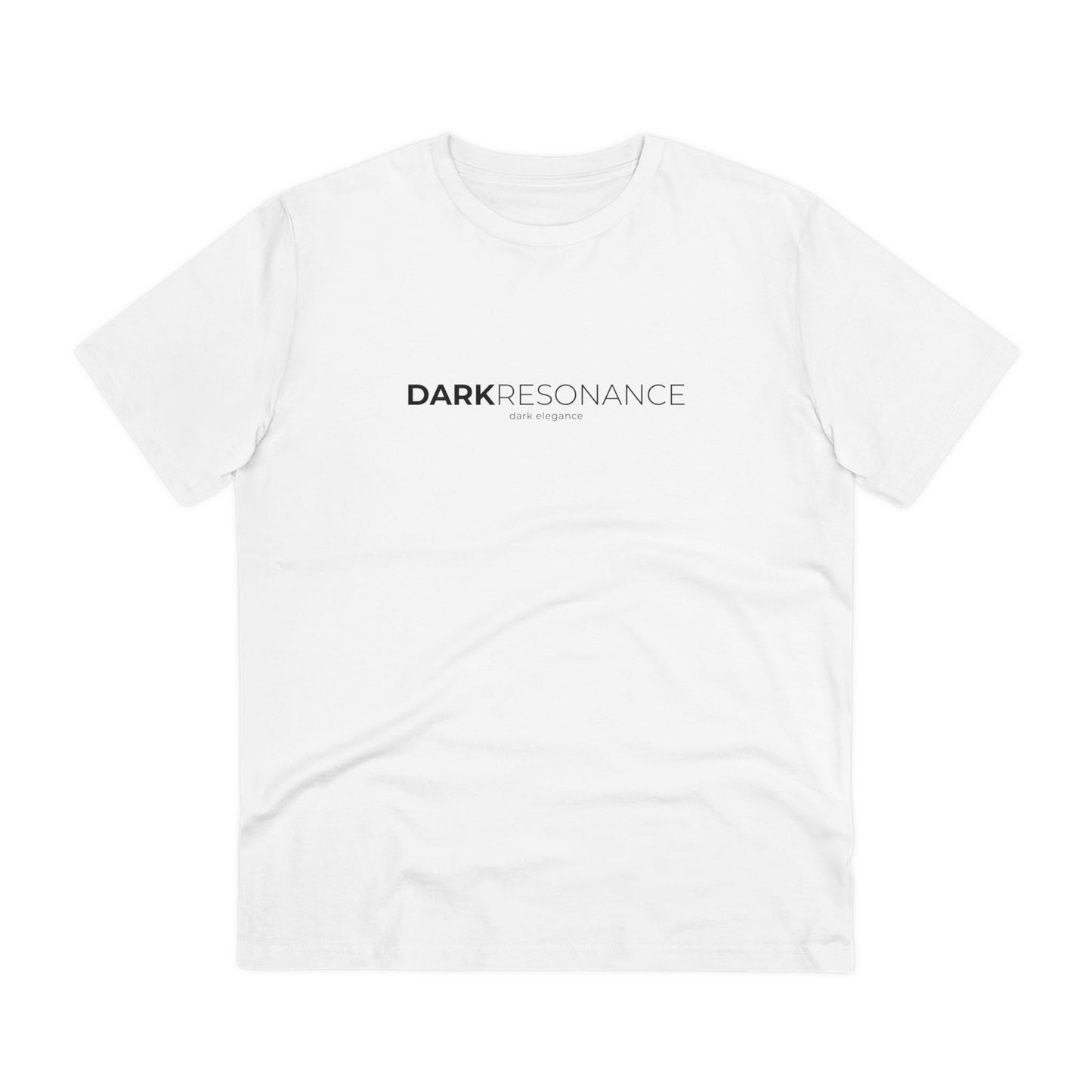 Dark elegance t-shirt - DR logo - Organic Creator T-shirt - Unisex