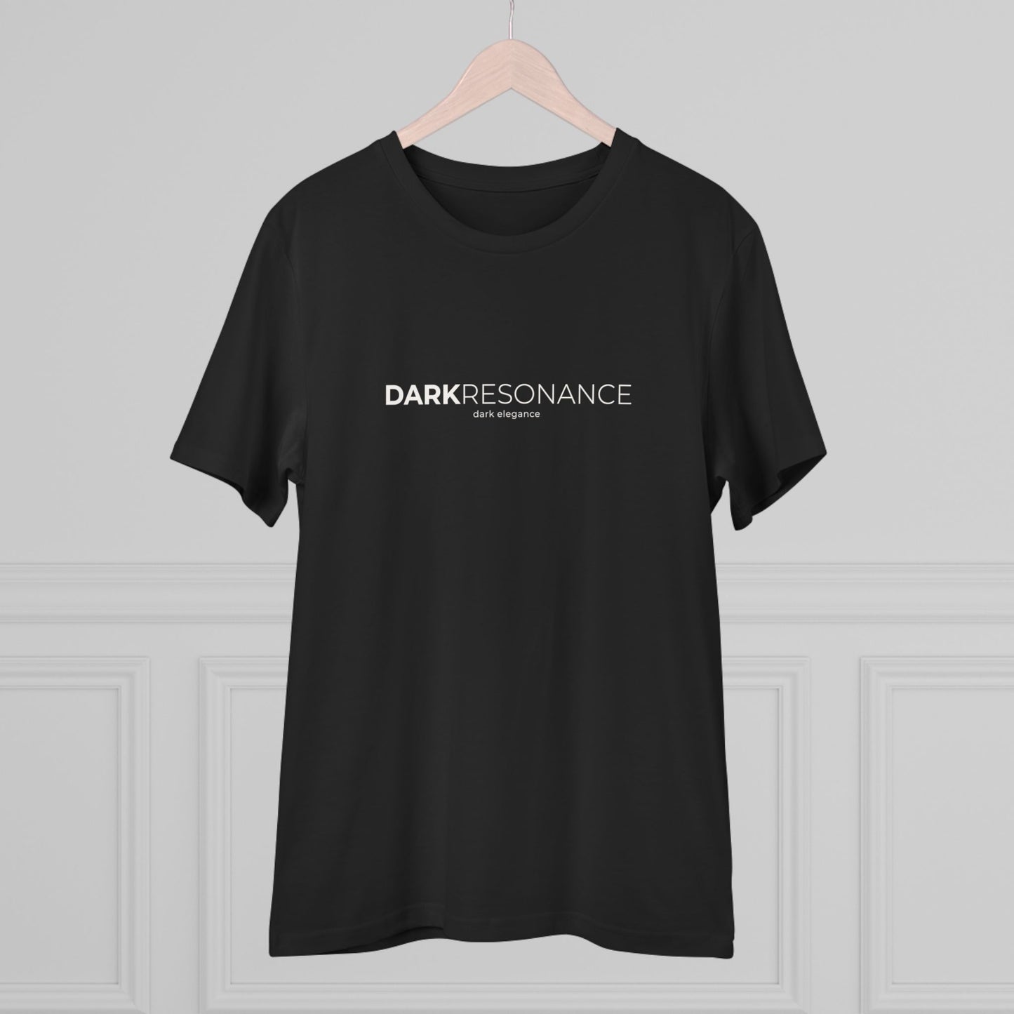 Dark elegance t-shirt - DR logo - Organic Creator T-shirt - Unisex