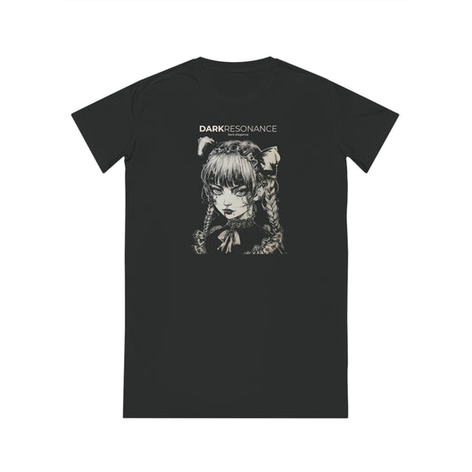 Dark t-shirt - Vampire Girl - Spinner T-Shirt Dress