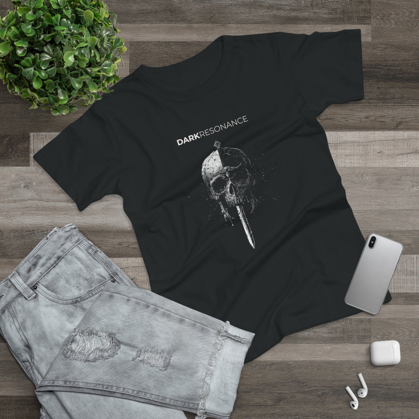 Dark t-shirt - Skull and sword -Single Jersey Women's T-shirt