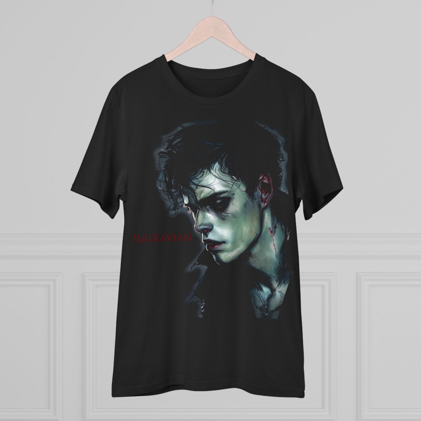 Dark Fantasy t-shirt - Malkavian Male Vampire - Unisex