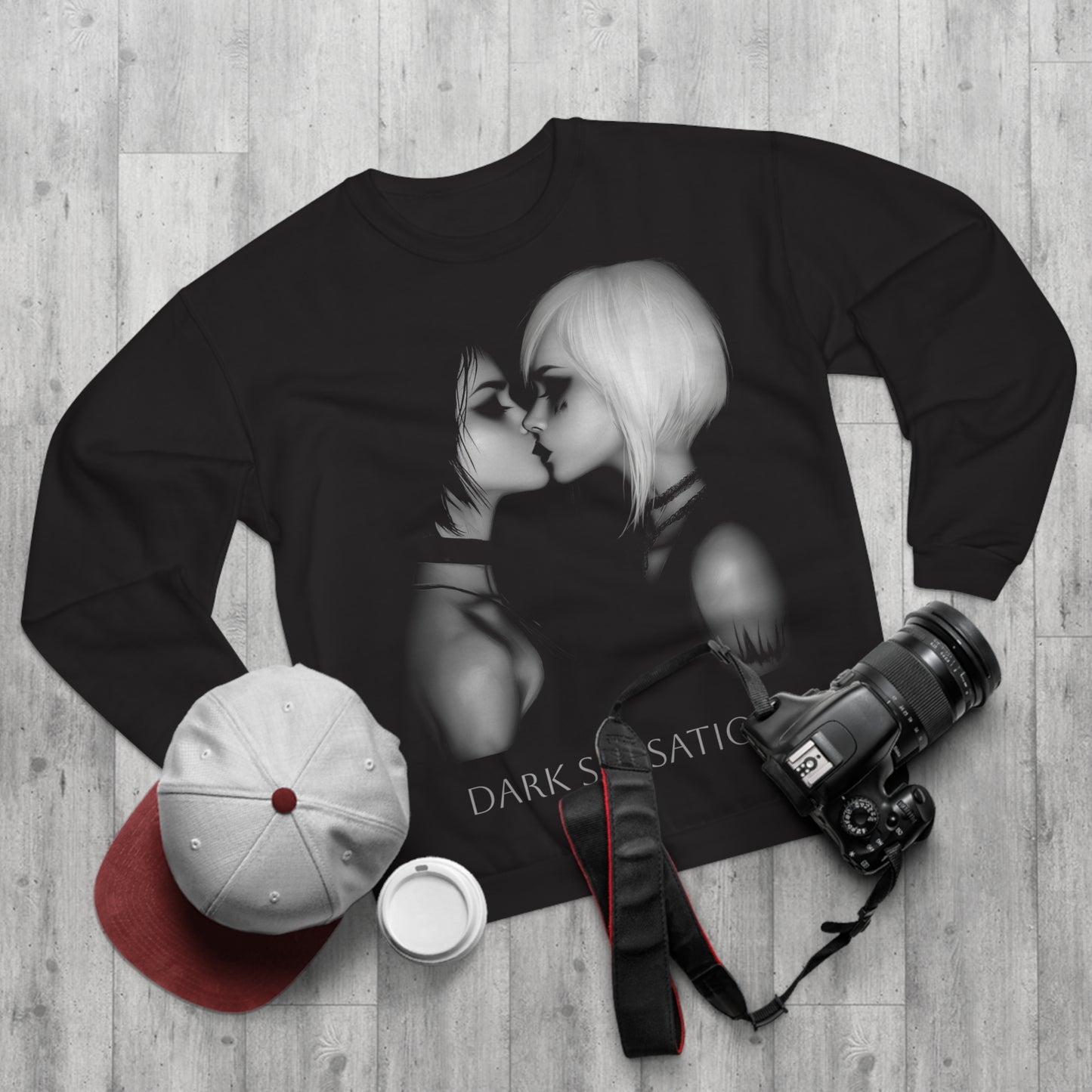 Dark Sensation - Unisex Crew Neck Sweatshirt (EU)